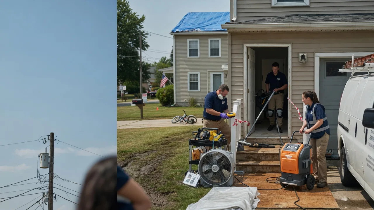 Water Damage Repair in Hope, RI near me